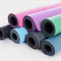 Retail Colorful Anti-slip Fitness Exercise Mat Natural Rubber  PU Yoga Mat